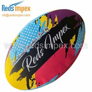 Mini Balón de Rugby Promocional Hecho de Caucho Sintético, Balón con Logotipo Totalmente Personalizable, Ideal para Eventos Corporativos y Promoción Deportiva - Product Image 3