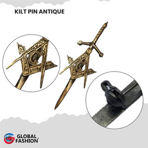 เข็มกลัดตกแต่งลายเซลติกสก็อตแลนด์ยอดนิยมประจำปี 2026 สำหรับชุดกิลท์ ดีไซน์แบบดั้งเดิม ทำจากโลหะคุณภาพสูง - Product Image 2