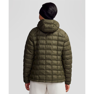 Winter Quilted Cotton Puffer <b>Jacket</b> Custom Logo Zipper Printed Front Warm Heated Outdoor Fashion Coat Nylon - Product Image 2