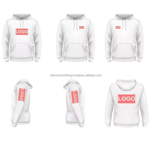 Sweat à capuche court pour homme unisexe bonne qualité design basique pull en polaire lavé à la pierre sweat à capuche avec motif 3D nouveau style - Product Image 4