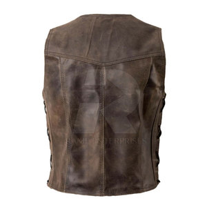 Chaleco de Cuero Genuino para Hombre, Resistente al Viento, Ecológico, para Invierno, Nuevo Modelo en Venta - Product Image 2