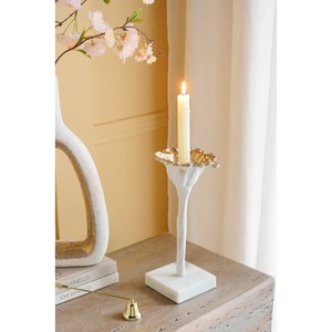 <b>Wooden</b> <b>Candle</b> <b>Stick</b> Holder Set of 3 Rustic Style Heat Resistant Home Decoration - Product Image 6