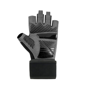 Guantes de Ejercicio Ligeros y Ajustables con Correa para la Muñeca, Medios Dedos Descubiertos, de Secado Rápido y Antideslizantes para Levantamiento de Pesas en Casa o Gimnasio - Product Image 6