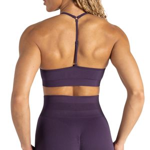 Women Seamless Sports Bra Adjustable Strap OEM Manufacturer Gym Yoga Workout Fitness Activewear Custom Logo Wholesale - Product Image 2