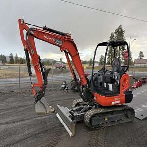 Mini-excavatrice Kubota U-10s à vendre, excavatrice compacte de 1 tonne, modèle 2018, excavatrice Kubota U-10s à vendre - Product Image 5