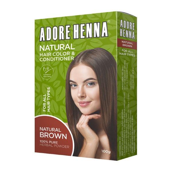 Natural Brown Hair Colour (100g)