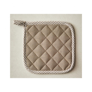 Wholesale Budget 100% Cotton Eco Friendly Quilted Heatproof Custom Logo OEM ODM Kitchen Grip Pad Made In India Pot Holder - Product Image 1