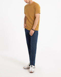 T-shirt décontracté à manches courtes style streetwear américain, impression de logo personnalisée, design vierge, grandes tailles - Product Image 1