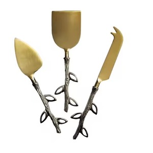 Stylish Living <b>Cheese</b> <b>Knife</b> <b>Set</b> Stainless Steel <b>Cheese</b> Slicer Cutter Tools Kitchen Dining Serving Kit - Product Image 5