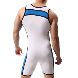 Traje de Lucha Libre Resistente a Desgarros y Abrasiones, Elástico y de Secado Rápido, 100% Poliéster, Ligero, Transpirable, Unisex para Adultos - Product Image 4
