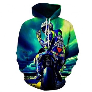 Nouveau pull d'hiver tendance pour homme, style course moto, imprimé numérique 3D, à capuche, 100 % coton molletonné, camouflage, haute qualité - Product Image 6
