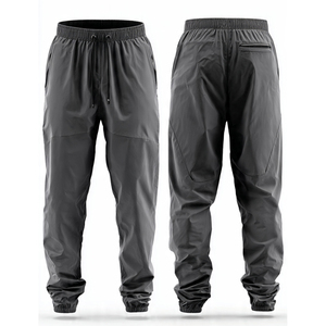 Pantalon cargo imperméable 100% nylon pour homme, pantalon de montagne pour homme, pantalon de pluie, pyjama pour homme, pantalon cargo coupe-vent style streetwear pour homme - Product Image 3