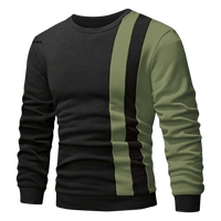 Pull en tricot décontracté pour homme, col rond, manches raglan, boutons, couleur unie, coupe classique, 100% coton, écologique