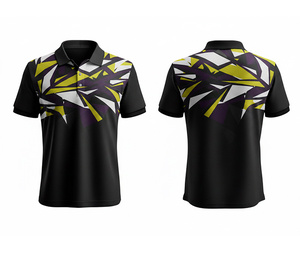เสื้อโปโลแบบซับลิเมชั่นสีสันสดใสสั่งทำได้ตามต้องการ ผู้ผลิตขายส่ง ตะเข็บทนทาน สำหรับผู้ชาย ผู้หญิง และเยาวชน แห้งเร็ว ระบายอากาศได้ดี - Product Image 1