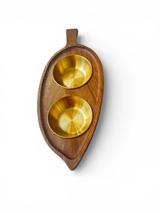 Raised Dog Bowls for Medium Dogs Modern Farmhouse White Washed <b>Elevated</b> Wooden Stand Feeder with 2 Stainless Steel Bowls - Product Image 3