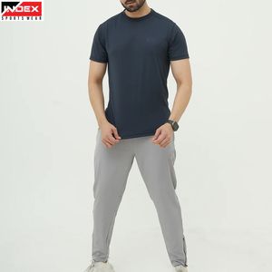Custom Logo USA men summer tshirt trouser <b>tracksuit</b> personalized sportswear gym wear breathable lightweight fitness set - Product Image 1