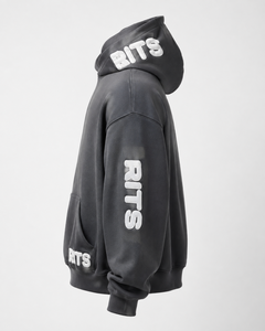 เสื้อฮู้ดดี้ Rits สีน้ำเงิน สำหรับใส่โลโก้ แบบยูนิเซ็กซ์ ผ้าฟลีซ สไตล์ฤดูหนาว ผ้าฝ้าย 100% เป็นมิตรกับสิ่งแวดล้อม ดีไซน์กระเป๋า ราคาประหยัด - Product Image 6