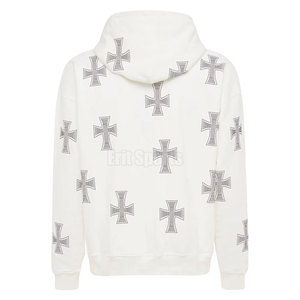 Sweat-shirts à capuche pour hommes en coton 100% avec strass, best-sellers en ligne, style hiver 2026, haute qualité, prix bas - Product Image 3