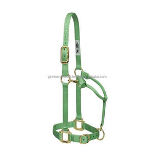 Chevaux Offres Spéciales Équipement de menton à la mode et réglable Entraînement d'équitation Collier de tête de licou de cheval en nylon - Product Image 2