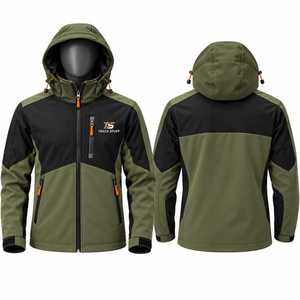 Chaqueta de Motocicleta con Capucha, Impermeable, Transpirable y Ecológica, Personalizada, Unisex, para Otoño, Informal, para Trabajo al Aire Libre, con Cierre Frontal y Logotipo - Product Image 4