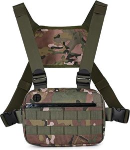 Gilet de pêche tactique multi-poches pour homme - Léger, protection UPF 50, matière polyester/nylon, broderie 3D - Product Image 4