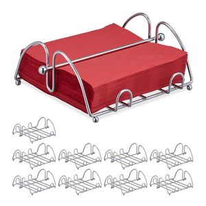 Artistic Decorative Handmade Eco-Friendly Metal Luxury Napkin <b>Holder</b> & <b>Tissue</b> Rack for Home <b>Kitchen</b> Dining Room and Party Setup - Product Image 4