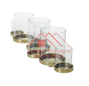 Arreglos de Velas para Decoración de Bodas 2026, Candelabro de Metal con Acabado Dorado, Superventas - Product Image 1