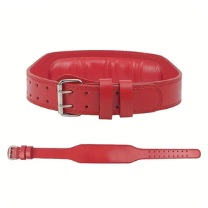 Unisex Gym Weight Lifting Belt Custom Soft Leather <b>Back</b> <b>Support</b> Non-Slip Breathable Heavy Duty Professional Protection Wholesale - Product Image 1