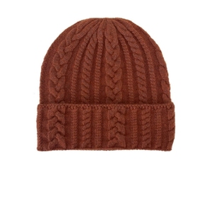 Gorro de Punto Trenzado de Invierno con Bordado - Product Image 2