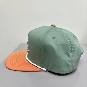 Gorras Snapback Personalizadas de 2 Tonos con Logotipo Bordado, Visera Plana, Color Mixto, Lona de Alta Calidad, Estilo Urbano para Uso Casual - Product Image 2