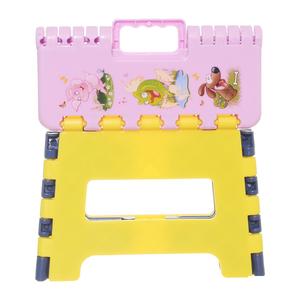 Tabouret pliant en plastique de haute qualité pour enfants et bébés, facile à transporter, pliable, gain de place, chaise pliante en plastique OEM. - Product Image 4