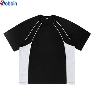 Camiseta Personalizada con Logotipo para Hombre, Talla Grande, Algodón Grueso, Manga Corta, Lisa, Unisex, Personalizable - Product Image 1