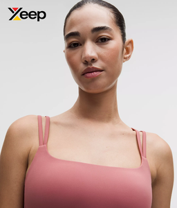XEEP สปอร์ตบราโยคะคุณภาพสูงสำหรับผู้หญิง รุ่น XC-SB-82 ดีไซน์เรียบง่าย ระบายอากาศได้ดี สายปรับได้ แผ่นรองถอดออกได้ รองรับได้ดี แห้งเร็ว - Product Image 3