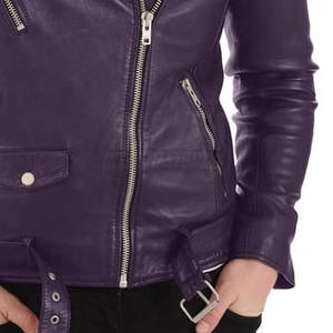 Chaqueta de Cuero Vacuno de Primera Calidad, Cómoda y Transpirable, para Hombre, con Logotipo Frontal, en Venta Online - Product Image 6