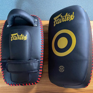 Coussin de frappe de haute qualité pour le Muay Thai, en cuir véritable, matériau PU EVA, protecteur, confortable, couleur personnalisable, boxe - Product Image 2