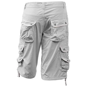 <b>Cargo</b> <b>shorts</b> men comfortable <b>lightweight</b> breathable material with multiple pockets ideal for summer outdoor casual wear Elastic - Product Image 1