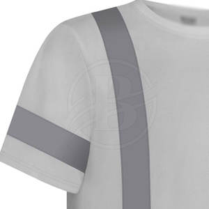 Camisa de Trabajo de Alta Calidad y Durabilidad con Mangas Cortas en Venta, Camisa de Trabajo Reflectante para Hombre, Superventas - Product Image 6