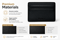 Porte-cartes minimaliste en polyester à motif croisé gris 4 pouces sans fermeture pour cartes de visite