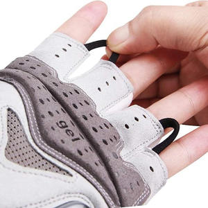 Gants de cyclisme unisexes sans doigts, antidérapants, absorbant les chocs, respirants - Product Image 4
