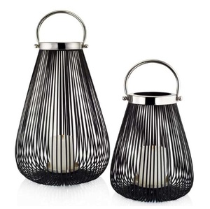 Decorative <b>Square</b> Metal Lantern Heat Resistant <b>Candle</b> Stand for Best Wholesale price - Product Image 2