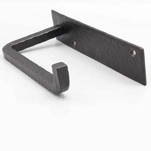 Classic Iron Toilet Paper Holder Wall Mounted Tissue <b>Roll</b> Holder For Traditional Bathroom Storage Accessory - Product Image 1