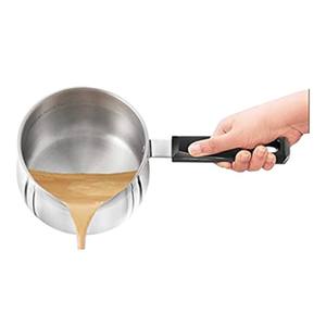 Casserole à lait en aluminium avec bec verseur, poignée en fil métallique et poignée en bakélite, en tôle épaisse pour une meilleure durabilité et une utilisation longue durée - Product Image 1