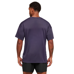 Camiseta Deportiva Extra Grande para Hombre, Transpirable, de Alto Rendimiento, para Entrenamiento Atlético, Ajuste Holgado, Color Morado Medianoche - Product Image 2