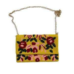 Bolsos de mano con cuentas hechos a mano de primera calidad para mujer, ecológicos, ligeros, para fiestas nocturnas, vendidos por proveedor indio. - Product Image 1