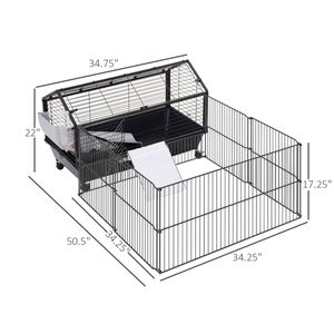 Gabbia di Lusso per Allevamento di Piccoli Animali: Ideale per Uccelli, Gatti, Polli, Conigli e Cani - Product Image 4