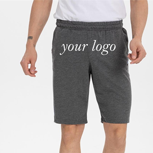 Shorts d'été unisexes streetwear, impression personnalisée en relief, 100% coton, sweat, sport, gym, respirant, joggers, French Terry, shorts personnalisés - Product Image 4