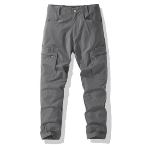 Pantalon cargo pour homme, style décontracté streetwear hip hop, haute qualité, 100% coton, doux, tendance et confortable - Product Image 1