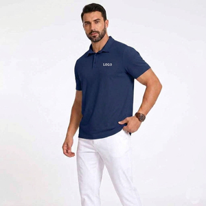 Camisetas Polo de Manga Corta para Hombre con Logotipo Personalizado, Tejido Transpirable, Bordado e Impresión Personalizados - Product Image 6