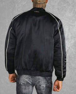 Chaquetas de satén Diseño personalizado Alta calidad Venta al por mayor de satén transpirable con forro Chaquetas de béisbol Hecho en Pakistán - Product Image 2