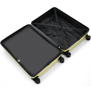 Lightweight 3-Piece Travel Luggage Set Durable ABS Suitcases <b>with</b> Spinner <b>Wheels</b> TSA <b>Lock</b> for Checked Travel Luggage Backpacking - Product Image 4